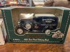 Ertl 1932 Ford Panel Delivery Bank Diecast 1:25 Anheuser-Busch Locking Coin