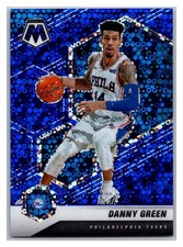 2020-21 Panini Mosaic - Danny Green #83 Blue Fast Break Prizm /85