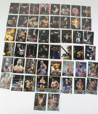 (60) 2018 Topps WWE 25 Years of Raw Lot Ultimate Warrior Shawn Michaels Tribute