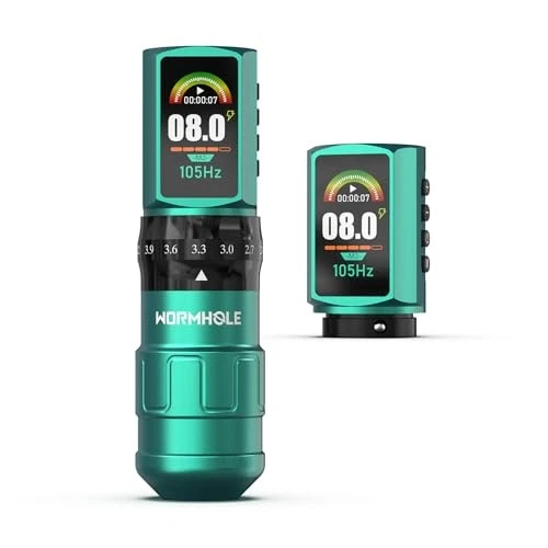 Wormhole 2 PCS 2300mAh Battery Wireless Tattoo Gun Rotary - product listing photo