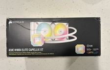 Corsair H100i Elite Capellix XT White 240mm AIO Liquid CPU Cooler Read Desc