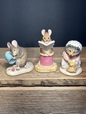 Lot Of 3 ~ Border Fine Arts Beatrix Potter Figurines