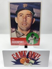 1963 Topps Baseball #388 Jim Davenport VG sc
