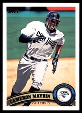 Cameron Maybin 2011 Topps #569 Padres MLB READ FREE SHIPPING AutographDen