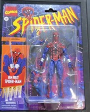 Marvel Legends Retro Ben Reilly Spider-Man Action Figure - Factory Sealed