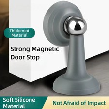 Silicone Anti-collision Door Stopper with Strong Magnetic Silent No-Punching Fea