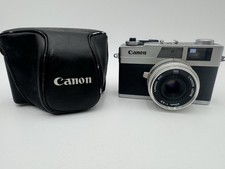 CANON Canonet 28 Rangefinder 35mm Film Camera 40mm 1:2.8 Lens untested  