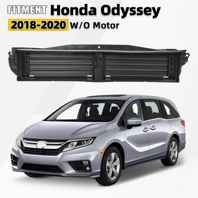 Front Grille Radiator Air Shutter Assembly For 2018-2020 Honda Odyssey w/o Motor