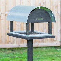 Vogelhaus Mit StäNder 115Cm Vogelfutterhaus VogelhäUschen Futterhaus Stehend