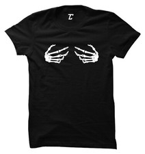 Skeleton Hands - Halloween Funny Bones Creepy Women's T-shirt