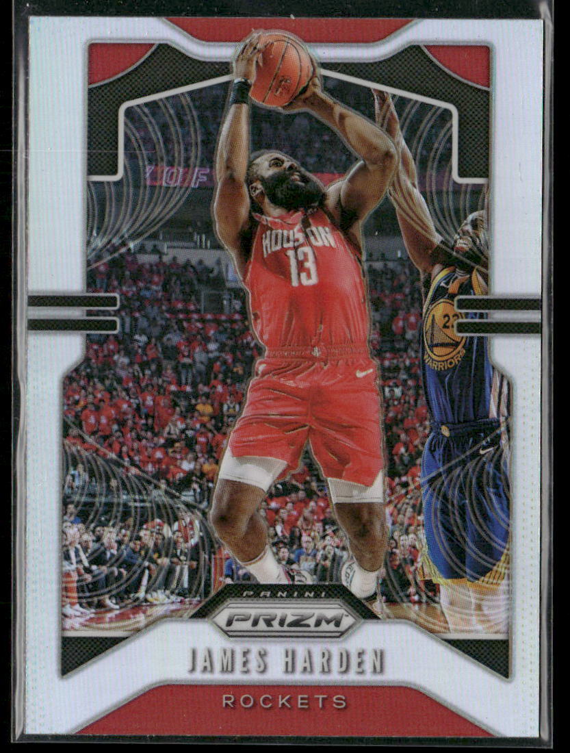 2019-20 Panini Prizm #107 James Harden Prizms Silver