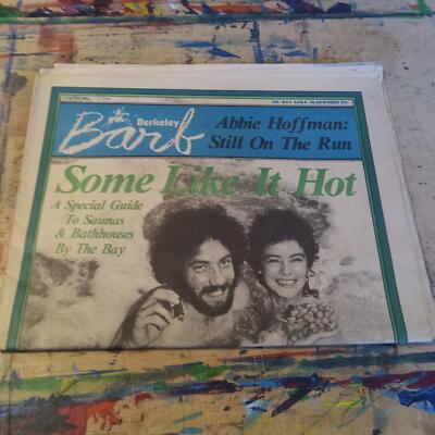 The Berkeley Barb Issue 681 Sept 1-7 1978 Newsprint Abbie Hoffman 4to SC VG+