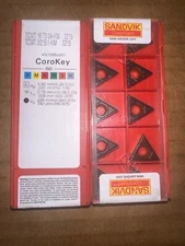 SANDVIK CARBIDE INSERTS QUANTITY 10 TCMT 16 T3 04-KM 3215 TCMT 3(2.5)1-KM 3215