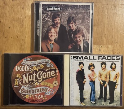 Small Faces CD lot-debut, Ogden's Nut Gone Flake & Greatest Hits [German import]
