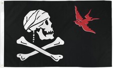 Sparrow Pirate Flag 3x5ft Jolly Roger Boating Flag Skull Flag