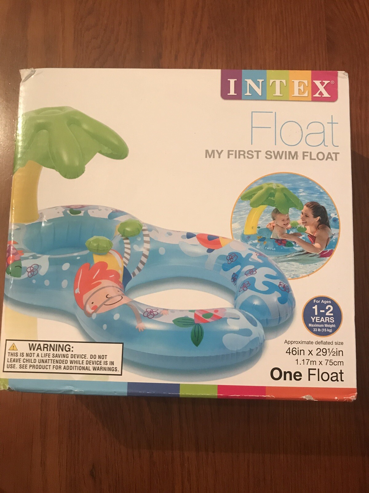 intex my first swim float