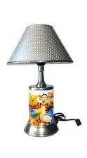 Winnie the Pooh Lamp Table Lamp with Shade Desk Light Room Decor