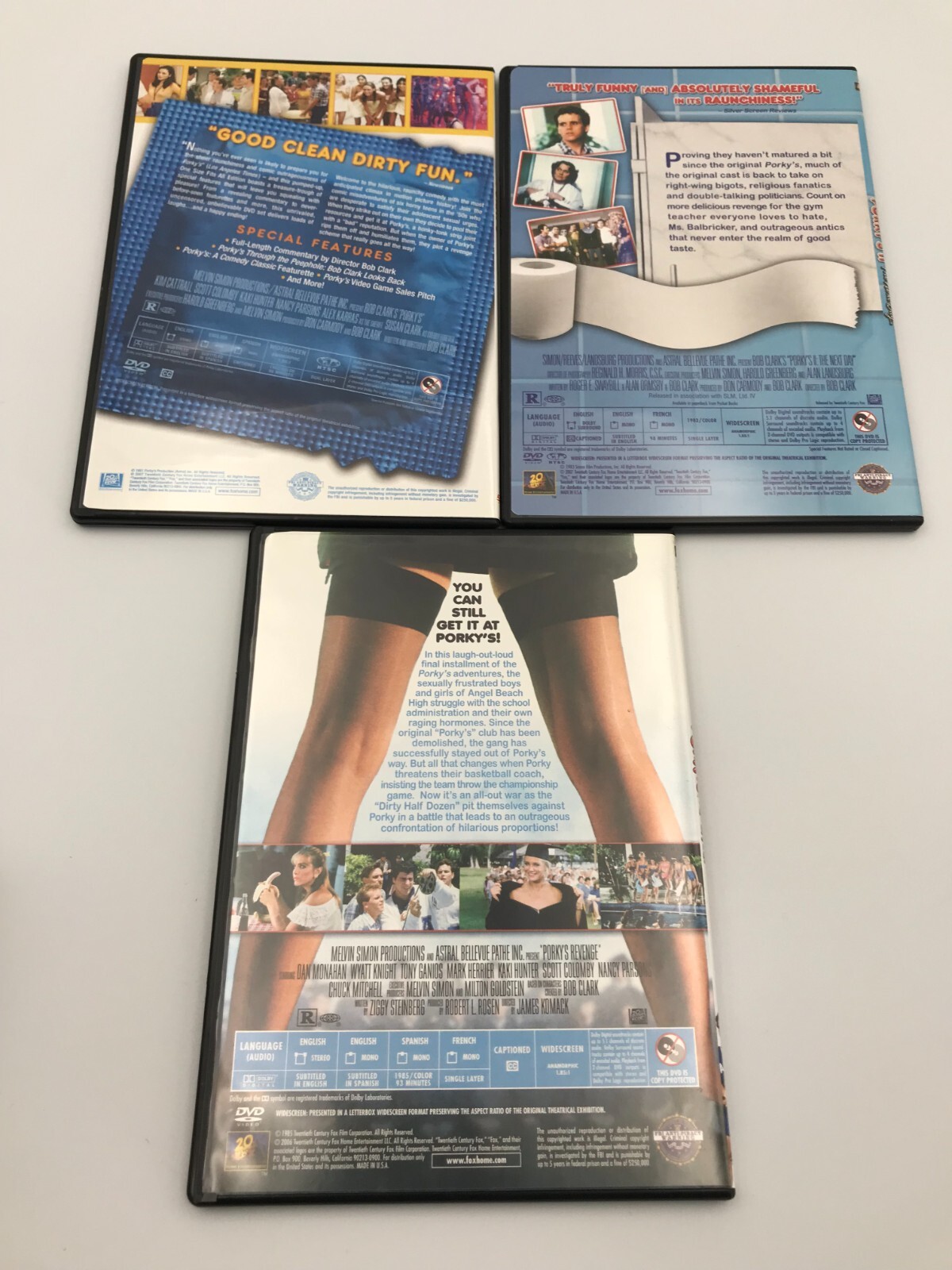 Porky's the Ultimate Collection (DVD) Complete 24543425304 eBay