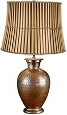 All Natural Bamboo 16 Inch Washer Fitted Lampshade (14x16x11.75)