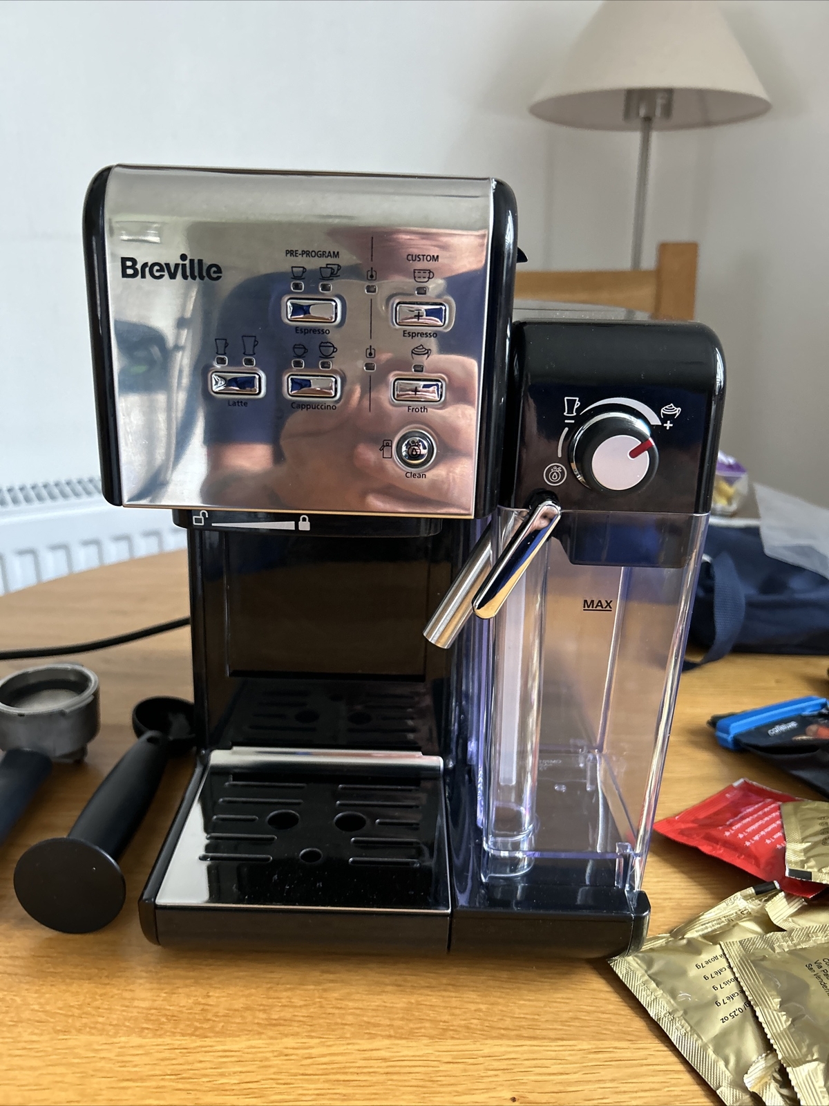 Breville Coffeehouse Coffee Machine Espresso Cappuccino & Latte Maker eBay