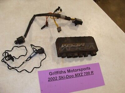 2002 SKI-DOO MXZ 700r zx MPEM ecu brain module w dess key 2002 SKI-DOO MXZ 700r zx MPEM ecu brain module w dess key