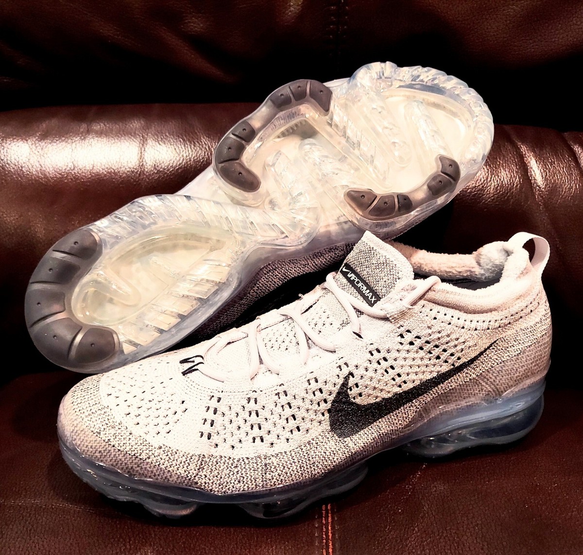 Nike Air Vapormax 2023 Flyknit Pure Platinum Anthracite DV1678-004 Mens  Size 11