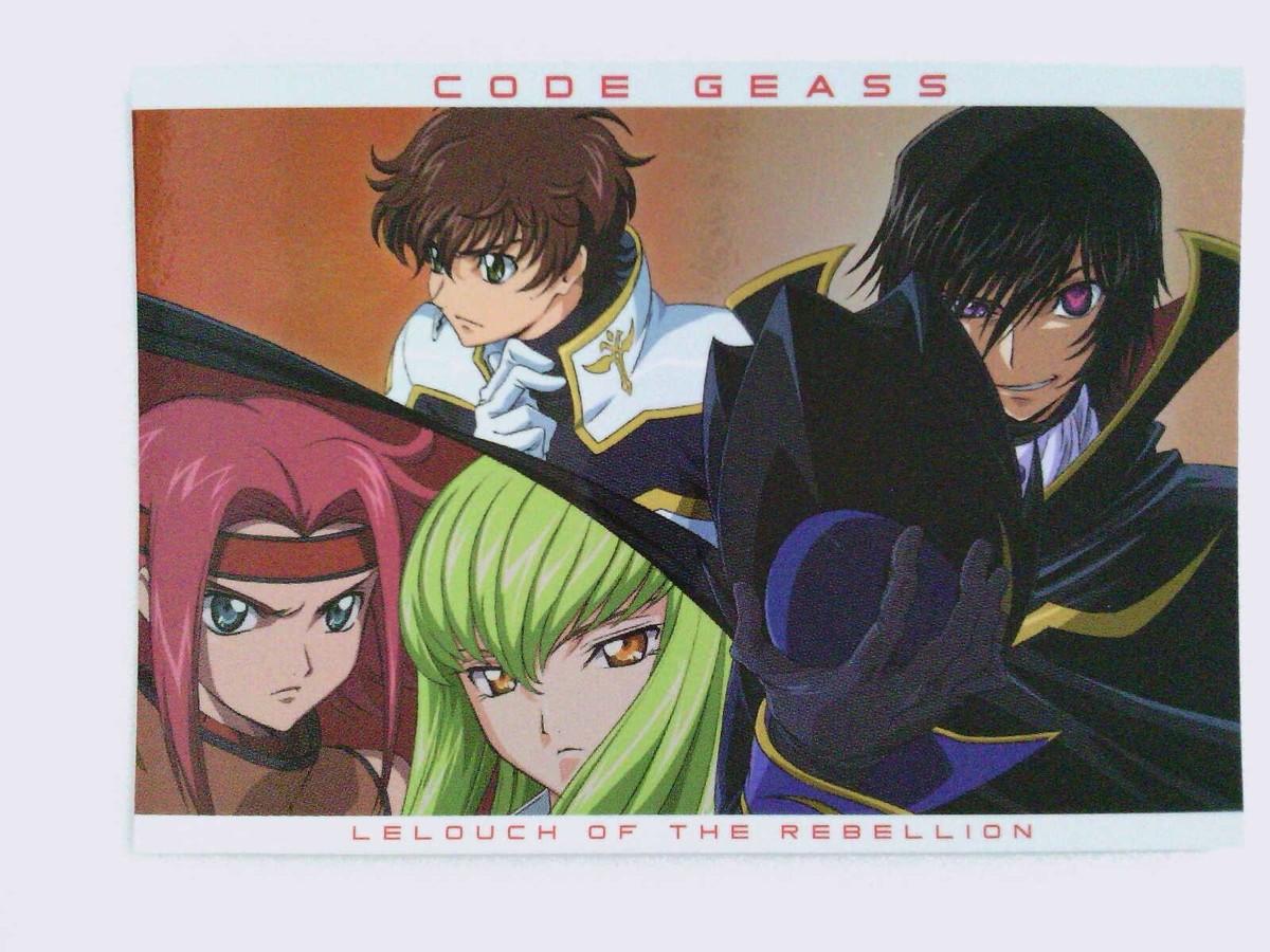 SP016 special trading Card Code geass Lelouch of the Rebellion