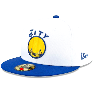Golden State Warriors THE CITY New Era 59FIFTY 5950 White Fitted