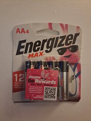 Energizer E91BP-4 AA Alkaline Batteries - 4 Count