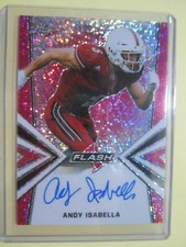 ANDY ISABELLA 2019 Leaf Flash 1/15 PINK #BA-AI1 RC Auto - #62 Pick AZ CARDINALS.