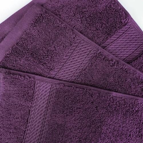 Juego de 3 toallas gruesas de algodón egipcio, toallas de baño suaves y absorbentes para rostro, mano - Imagen 104 de 203
