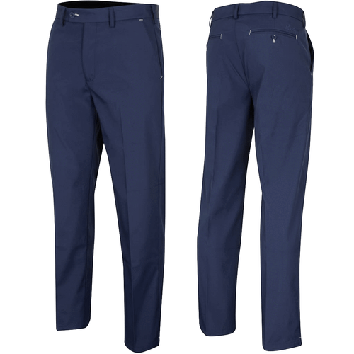 ISLAND GREEN MENS WATER & WIND RESISTANT THERMAL GOLF TROUSERS @ 50% OFF - NAVY - Picture 3 of 5