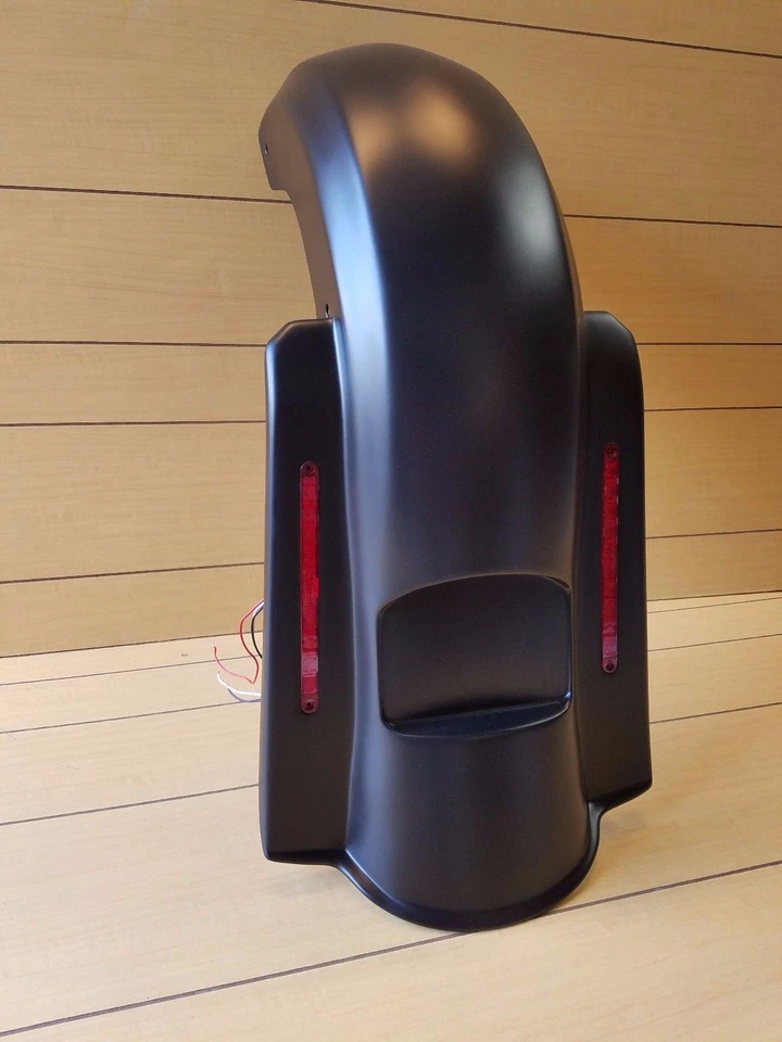  6" EXTENDED STRETCHED LED REAR FENDER FOR HARLEY DAVIDSON TOURING BIKES 14-2017 - Image 3 of 3