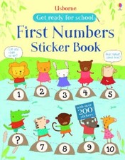 First Numbers Sticker Book Get Ready for School Sticker Books 