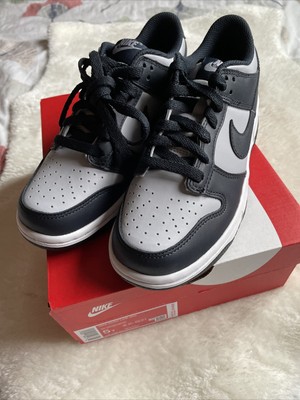NIKE DUNK LOW (GS) wolf grey 5Y 23.5cm women sz6.5 sz7 | eBay