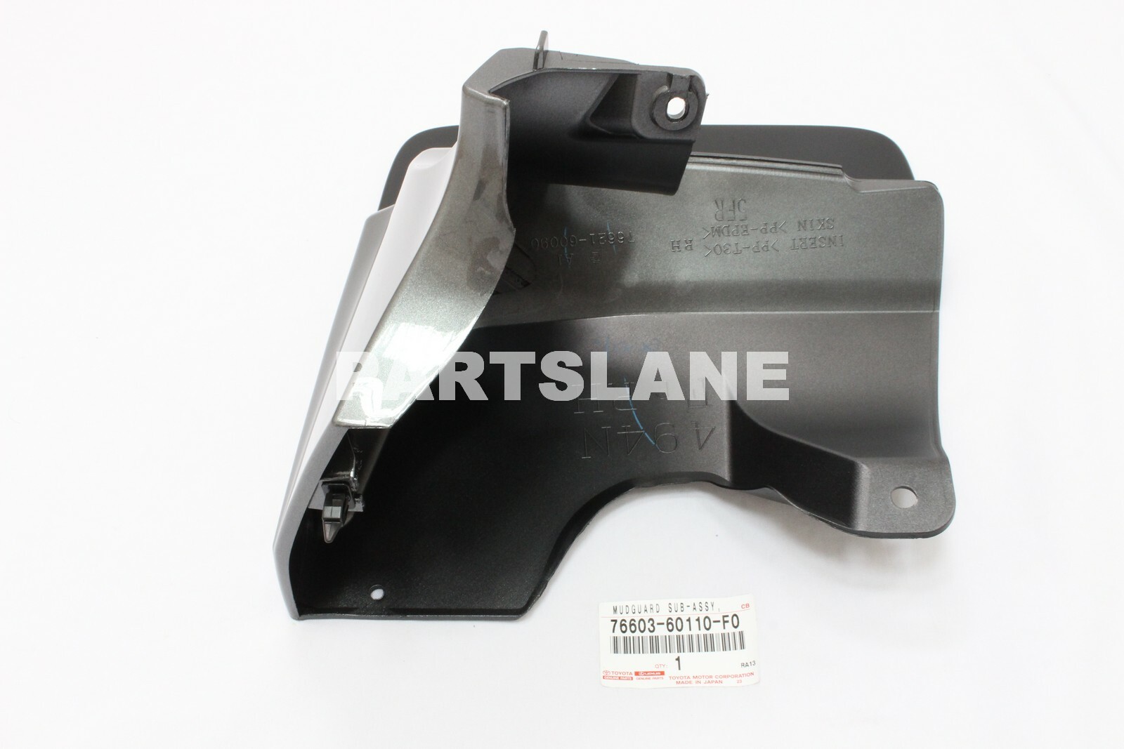 7660360110F0 Genuine Toyota Mudguard Front Fender RH 76603-60110 