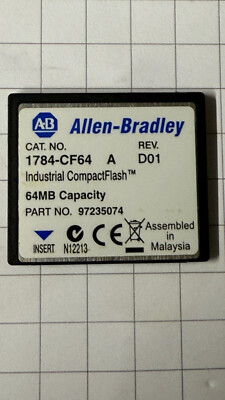 Allen Bradley 1784-CF64 Industrial CompactFlash 64MB