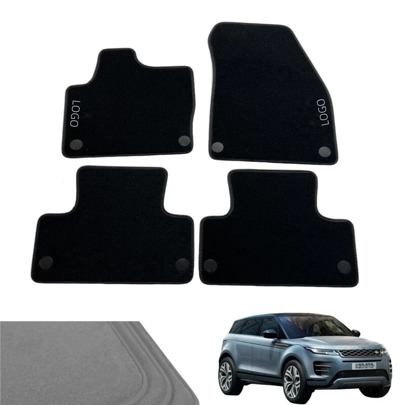 Original Carpets Fit Land Rover Range Rover Evoque Car Floor Mats Velour Custom - Image 2 of 4