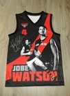ESSENDON BOMBERS CHAMPION JOBE WATSON SIGNED JUMPER GUERNSEY