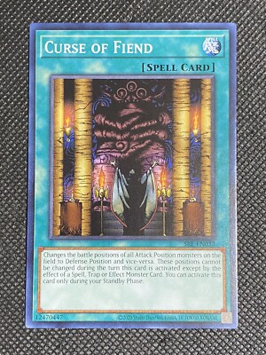 YuGiOh! - Curse of Fiend SRL-EN032 Common 25th Anniversary Edition Near Mint