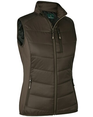 Deerhunter Damen Heizweste Heat Padded Stehkragen Jagdwesten|Midlayer|Outdoorwes