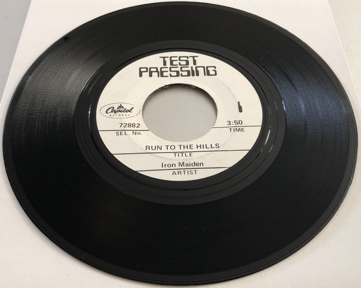 洋楽 IRON MAIDEN 1982 RUN TO THE HILLS 7in EP Iron Maiden – Running Free · Run To The Hills | Releases