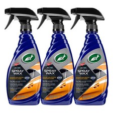 Turtle Wax Ice Spray Wax High Shine Long Lasting Car Wax 20 Fl Oz 3-pack