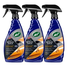 Turtle Wax ICE Spray Wax High Shine Long Lasting Car Wax 20 fl oz 3-Pack