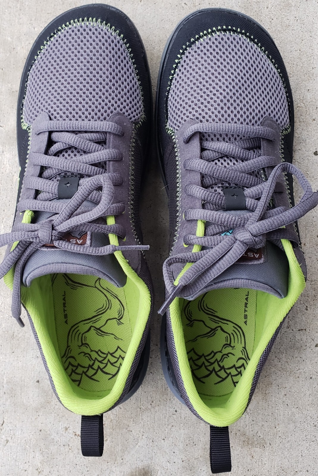 Astral Brewer Water Trail Hiking Outdoor Shoes, Men's 10.5, WORN 1X