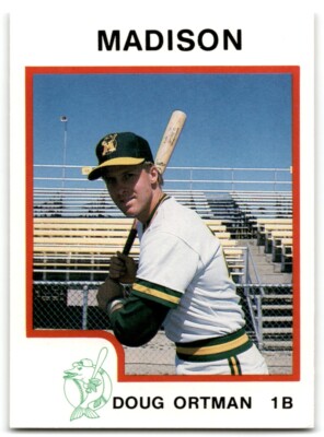 1987 ProCards Doug Ortman Madison Muskies #496