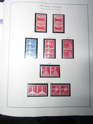 Scott#C37, C41, C52, C61, C65, C73, C82 & C83 Complete Airmail Coil Pairs MNH OG - Picture 2 of 3