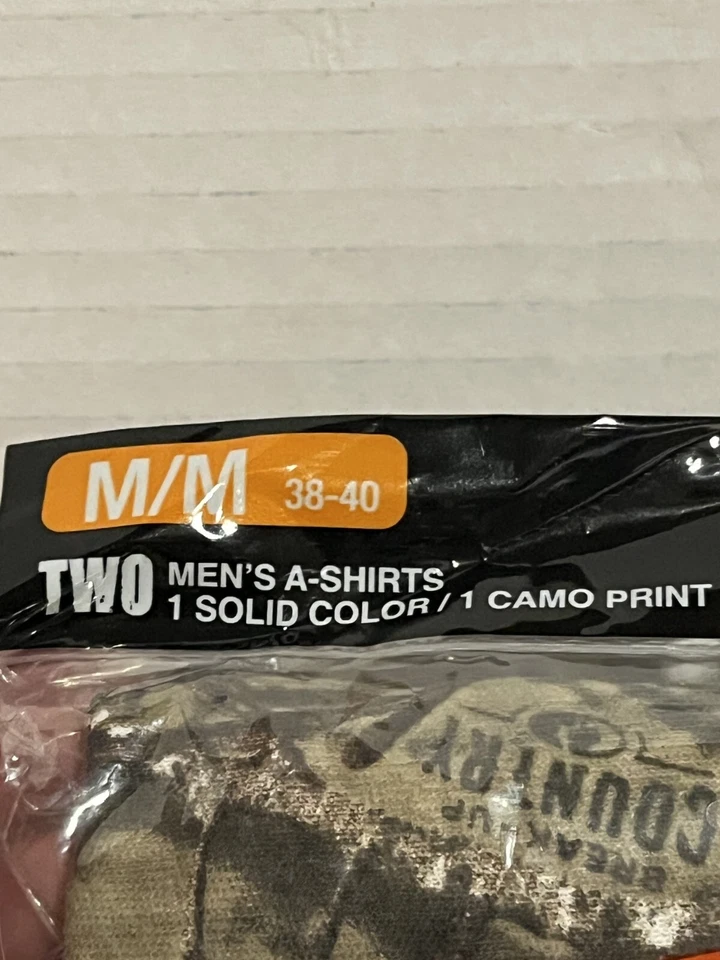 Mossy Oak Mens Camouflage Tank Top Sleeveless Size Medium, 2-Pack Lot of 2 - Image 4 of 4