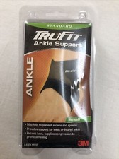 TruFit 3M Ankle Support Stabilizer Brace Black Size Small 6-8.5  486077
