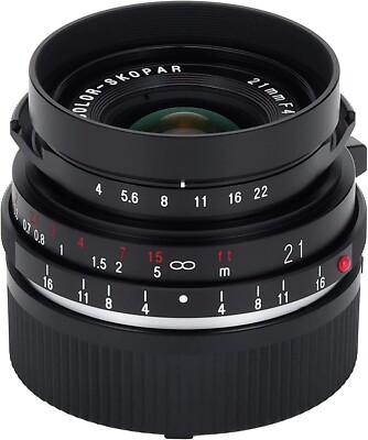 Voigtlander Color-Skopar 21mm f4 P Lens VM Leica M Mount Bessa R4A